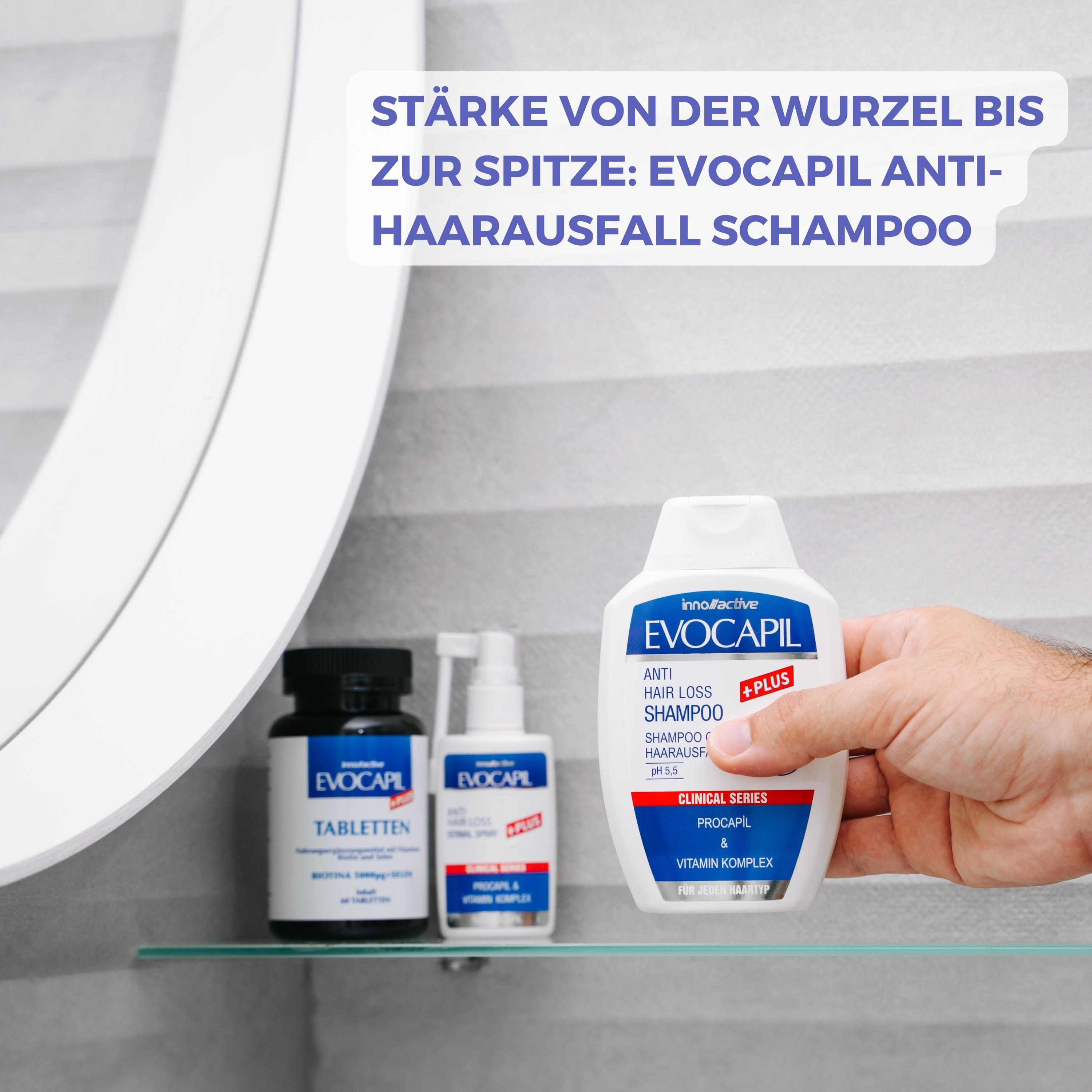 Evocapil Plus Anti-Haarausfall Shampoo 3 Stück