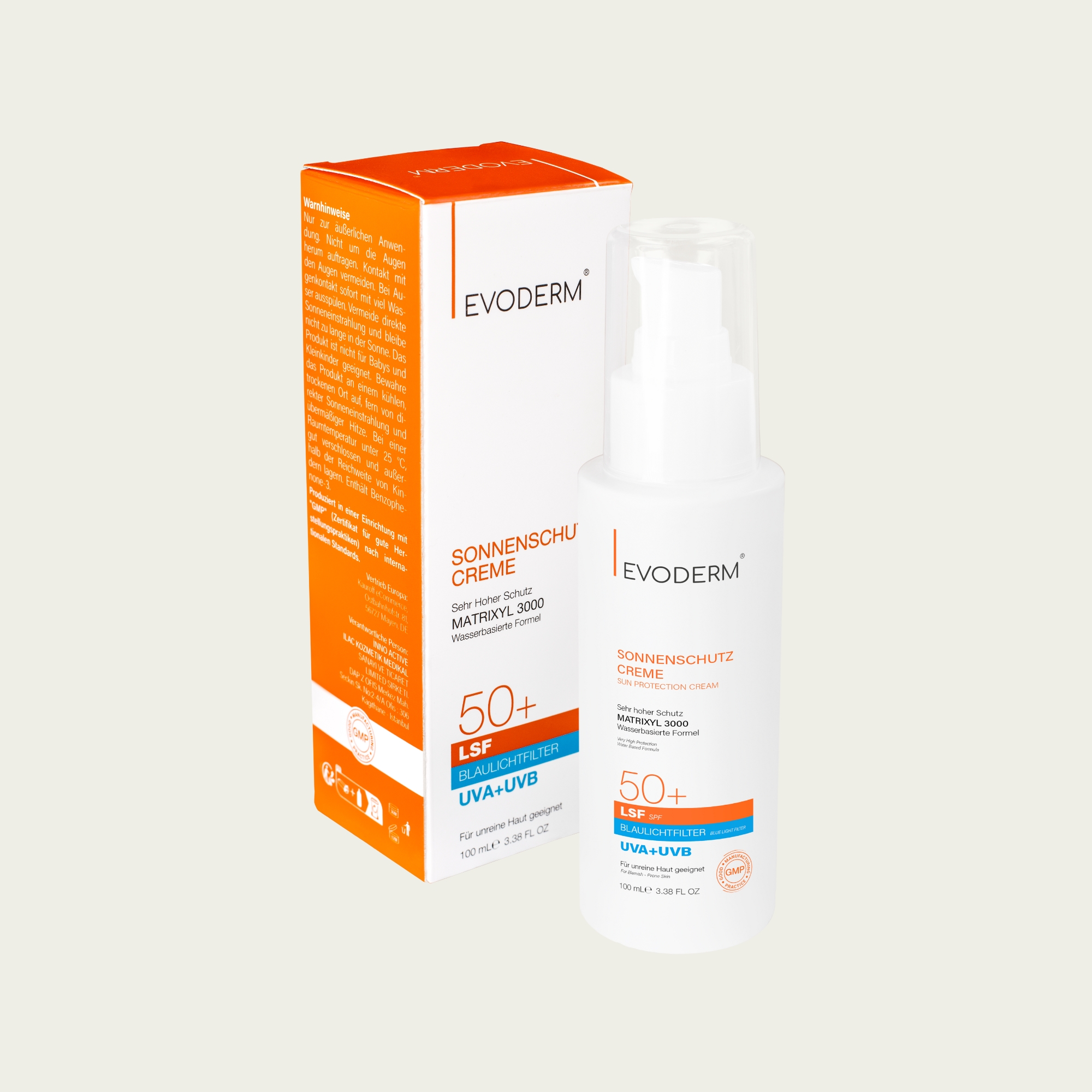 Sonnenschutzcreme LSF 50+ mit Matrixyl 3000