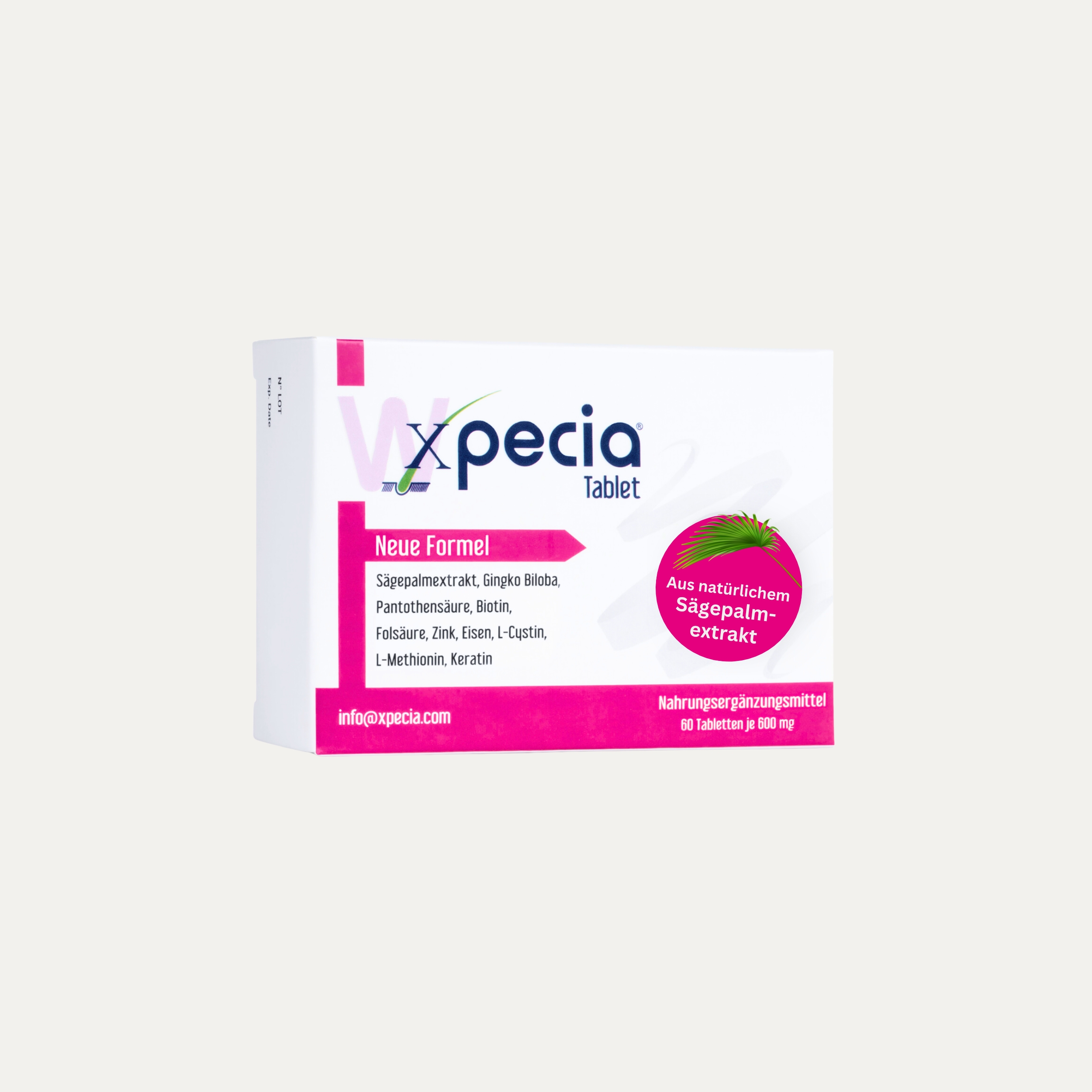 Xpecia Tabletten für Frauen – Bei Haarausfall durch Hormone, Stress oder Nährstoffmangel - 6 Stück