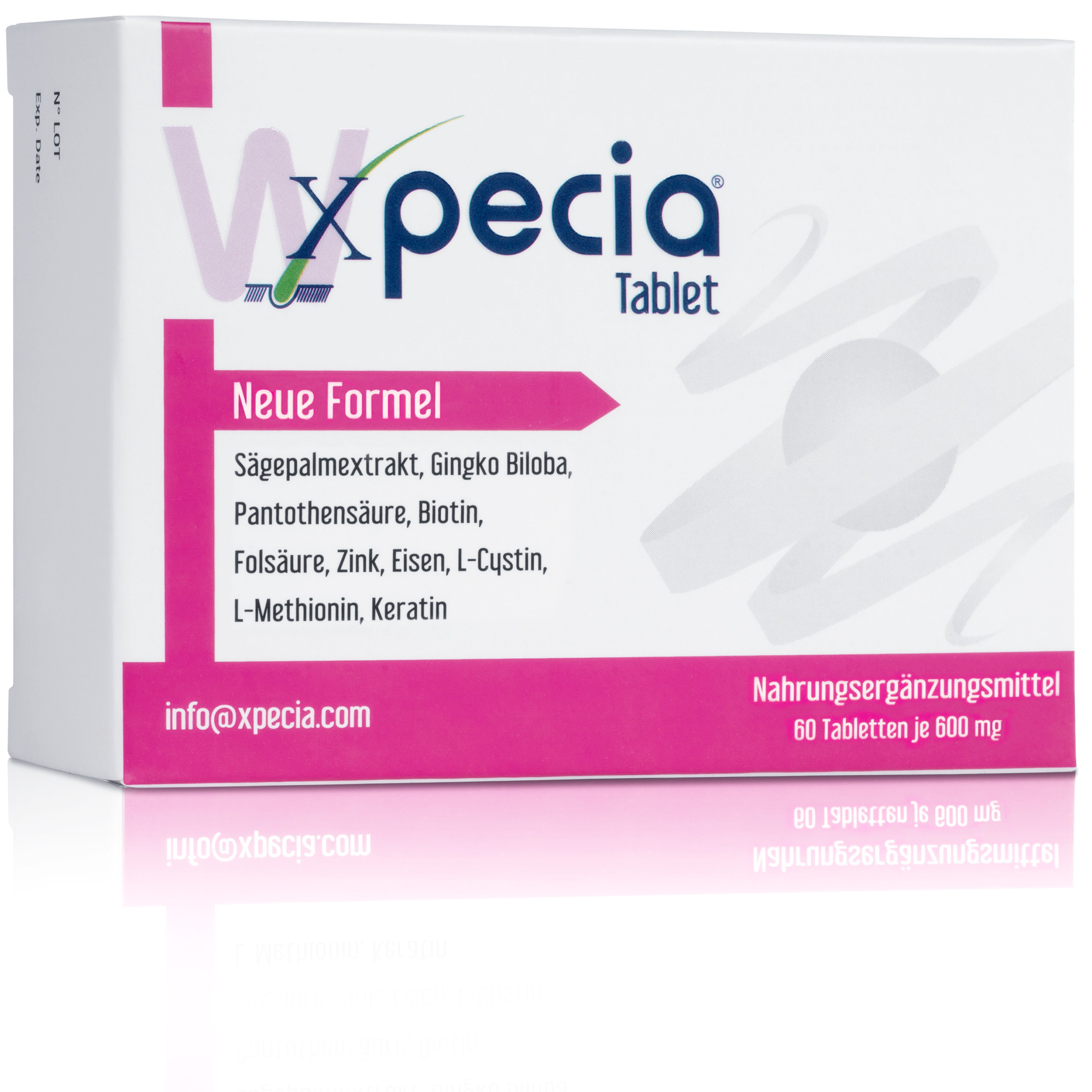Xpecia gegen Haarausfall bei Frauen