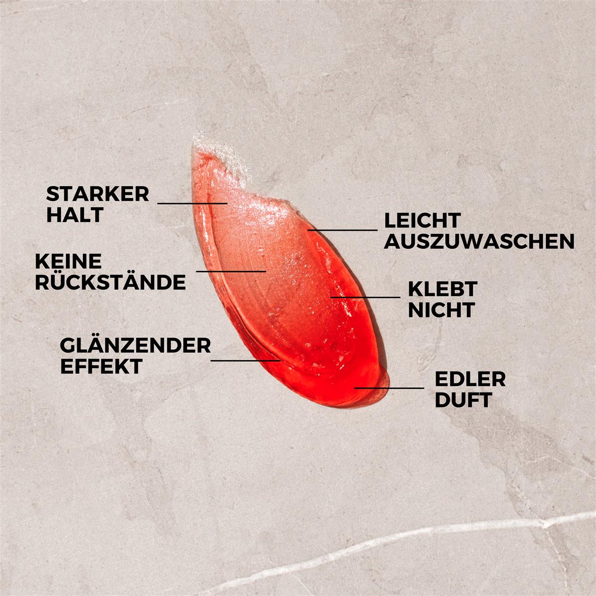 SIDO BARBER Shop Haarwachs Männer mit Farbe (Rot) - Friseur Haar Wachs für starken Halt - Hair Wax für Herren ohne Schmieren, Kleben & Rückstände