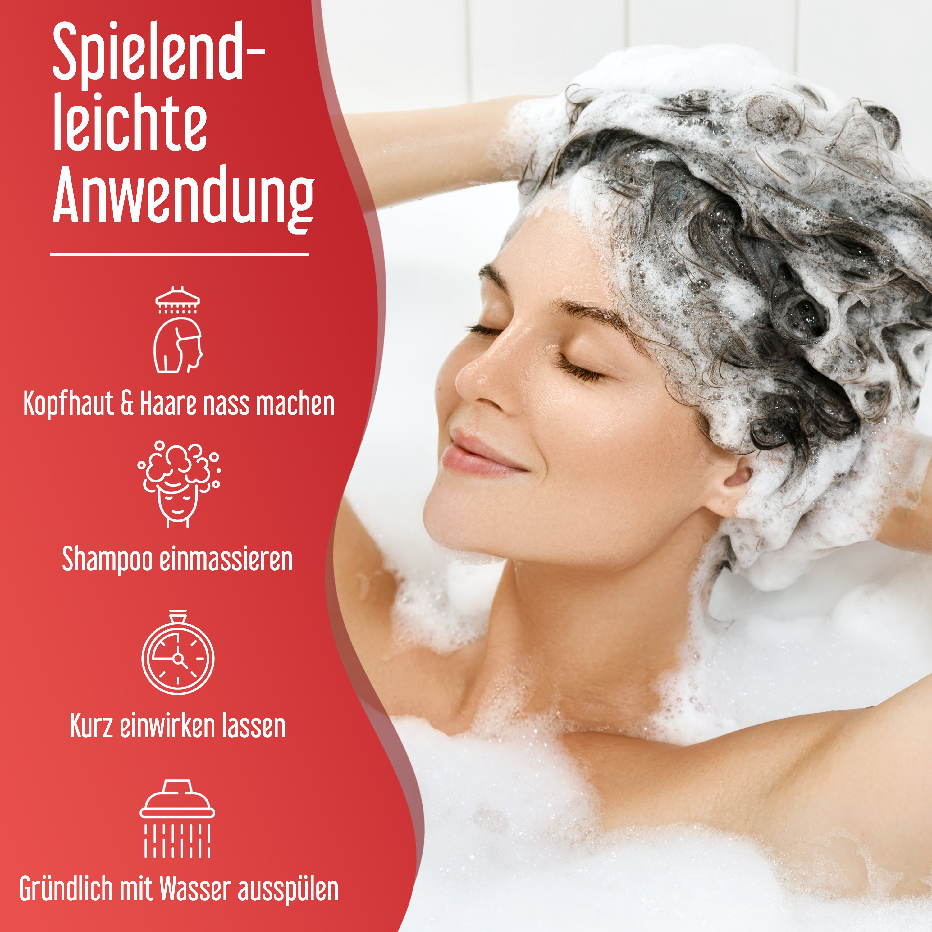 Hairfluencer Anti-Haarverlust Shampoo mit Arginin Ginseng & Quinoa pH5.5 Ohne Parabene - Natürliche Inhaltsstoffe - Vegan