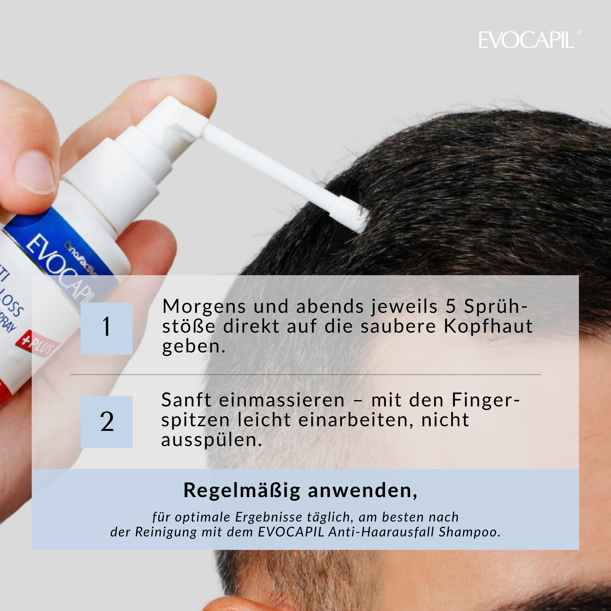 Evocapil Plus Anti-Haarausfall-Spray 6 Stück