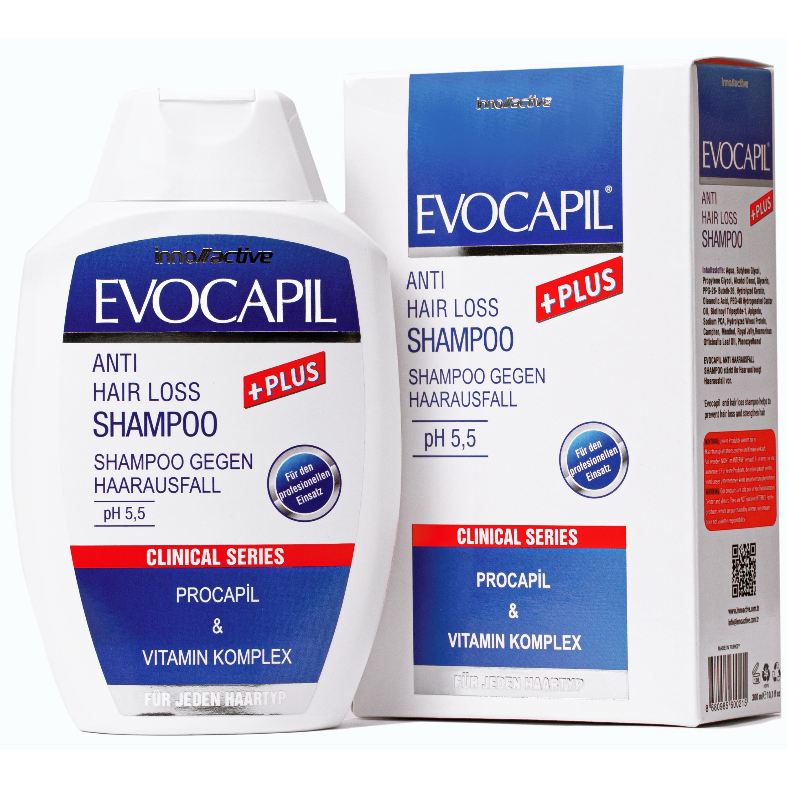 Evocapil Plus Anti-Haarausfall Shampoo 3 Stück