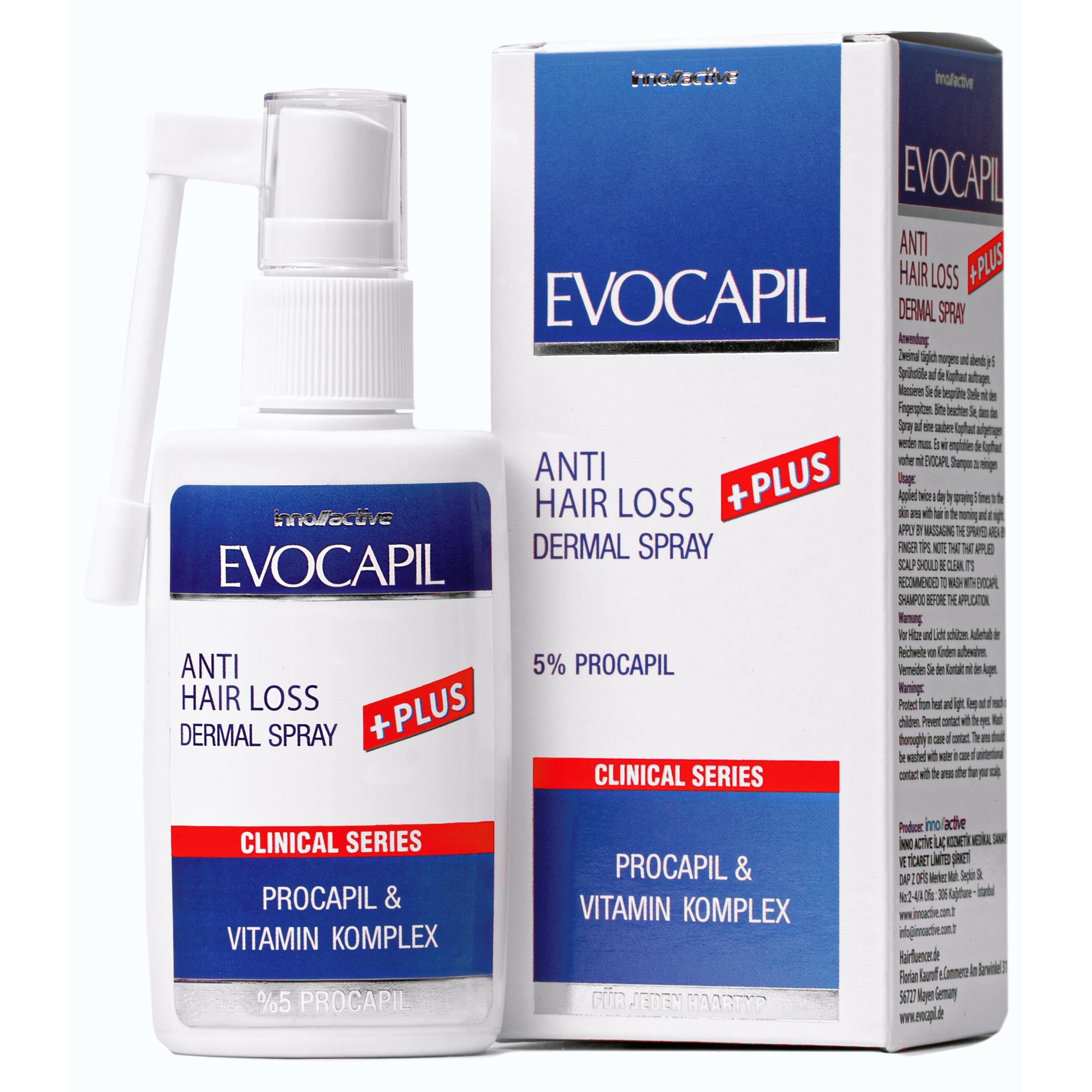 Evocapil Plus Anti-Haarausfall-Spray 6 Stück