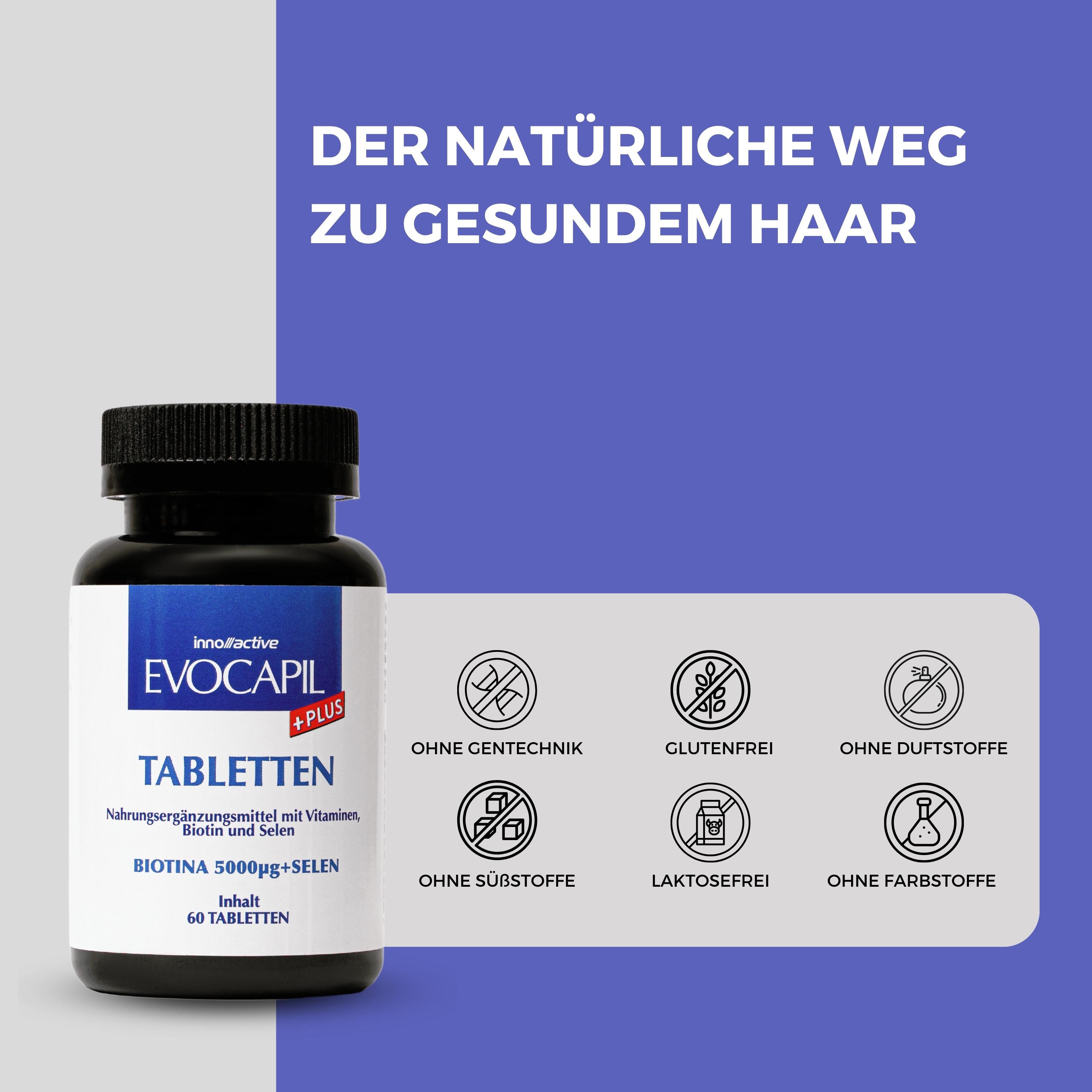 Evocapil Plus Vitamine bei Alopezie 1 Stück