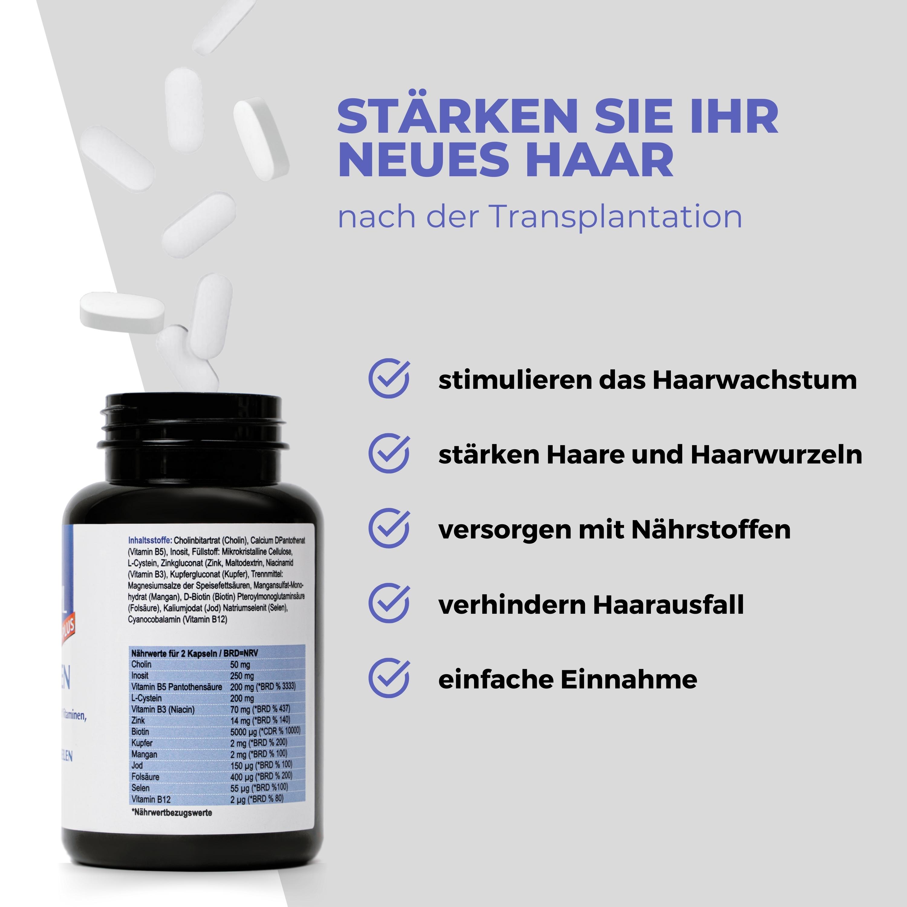 Evocapil Plus Vitamine bei Alopezie 1 Stück