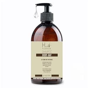 Hairfluencer Every Day Shampoo Natürliche Inhaltsstoffe Repariert alle Arten von HaarschädenpH 5.5 mit Panthenol und Glycerin