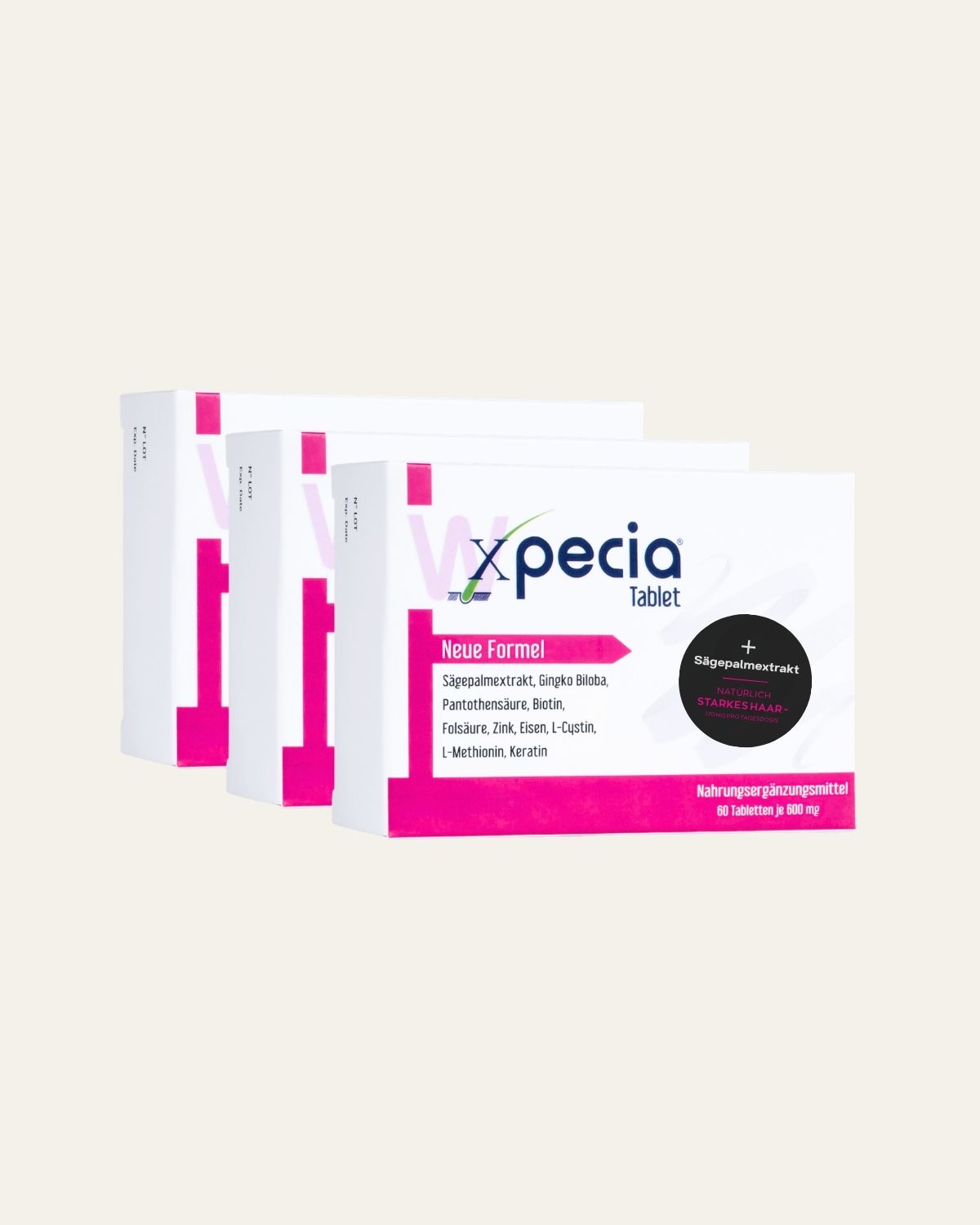 Xpecia Compresse per Donna – Confezione da 3 (180 compresse, scorta per 3 mesi)